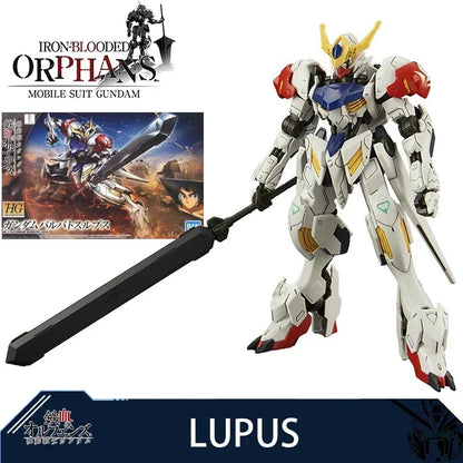 Bandai Gundam HG 1/144 IBO Barbatos Plastic Model Kit Anime Mecha Assembly Action Figure Toy Collectible Display Hobby Series