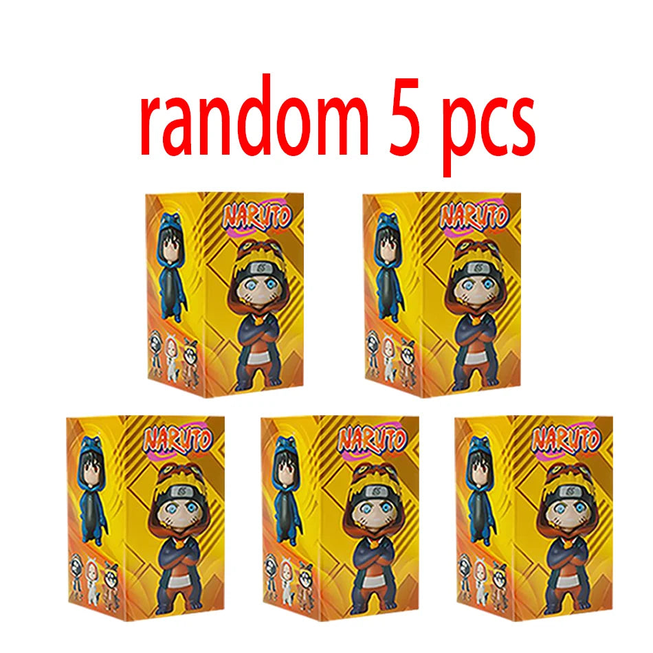 Naruto Blind Box GREMLIN Series Figure Model Sasuke Ornament Toy PVC Collection Gift Decorative Desktop Decoration Gifts