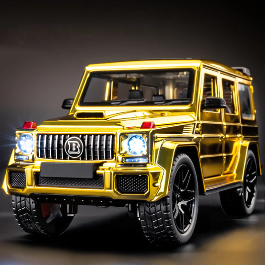 1:24 Benzs G63 SUV Alloy Model Car Toy Diecasts Metal Casting Sound and Light Car Toys For Children Vehicle