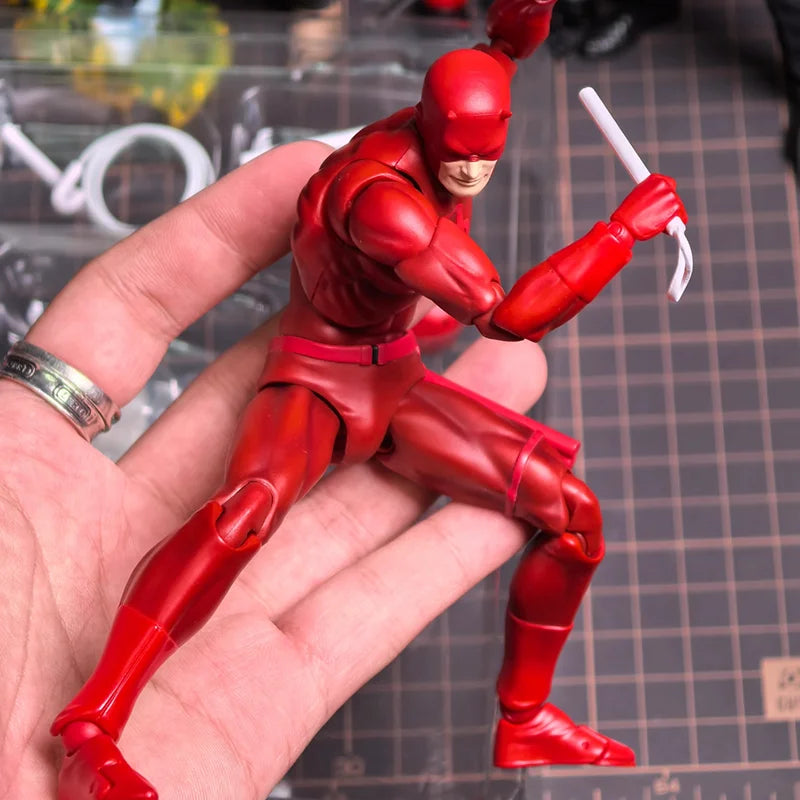 Ct Toys Mafex 223 Daredevil Black Action Figure Shf Comic Version Anime Figurine Statue Model Toys Gifts In Stock