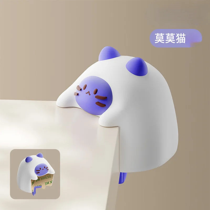 Baby table soft corner anti-collision sticker silicone window table hemming cartoon soft right angle protective cover