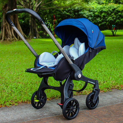 New Baby Stroller 4in1 Multi-function Car Seat Four-wheel Stroller Folded Baby Carries Baby Stroller 3 in 1 Portable