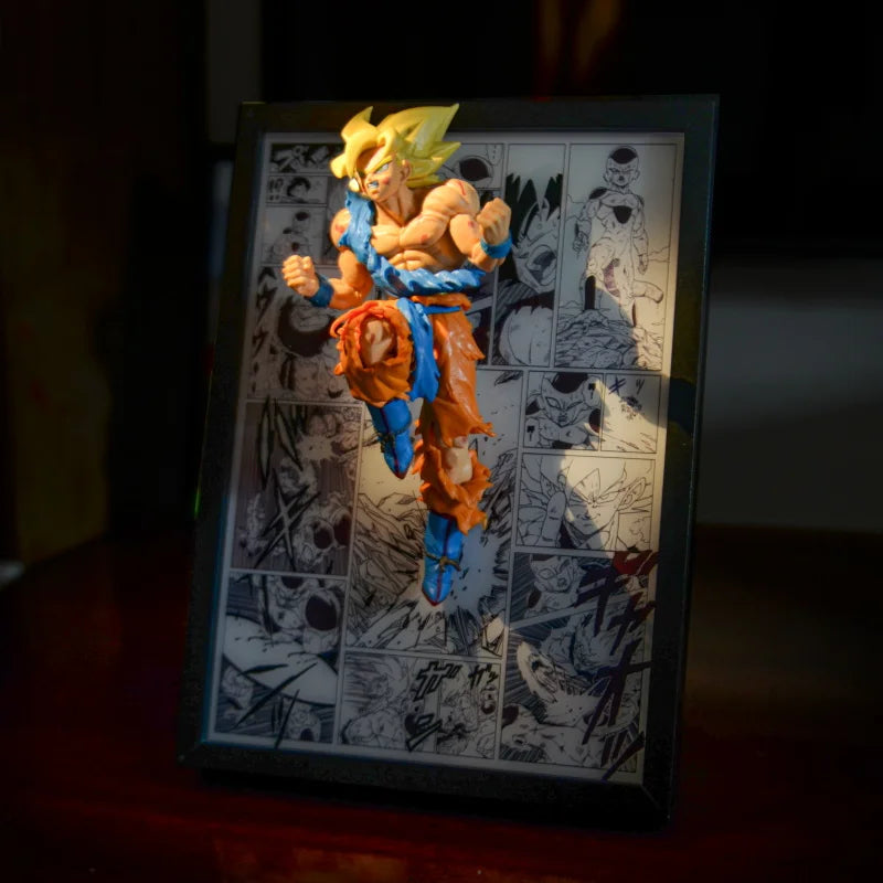 Anime Dragon Ball Z Figure Trunks Action Figures Pvc Statue Sun Wukong Collection Model Toys for Children Gifts Luminous Comics