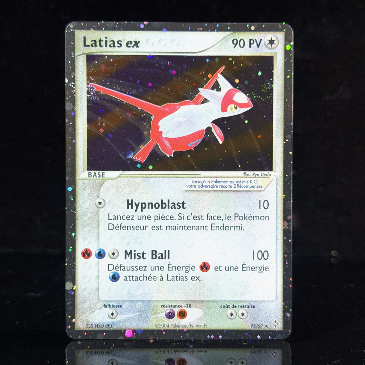 2003–2007 French Vintage PKM ex Holo Cards Set Featured Lugia Ho-Oh Mewtwo Classic EX Era TCG Trading Cards Collection DIY Toys