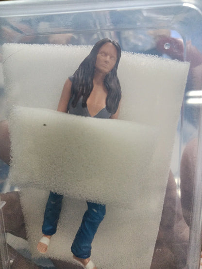 Painted Miniatures 1/64 Paul Walker Gal Gadot Vin Diesel Mini Scene Props Doll Figures Model Cars Vehicles Cars Toys Gift