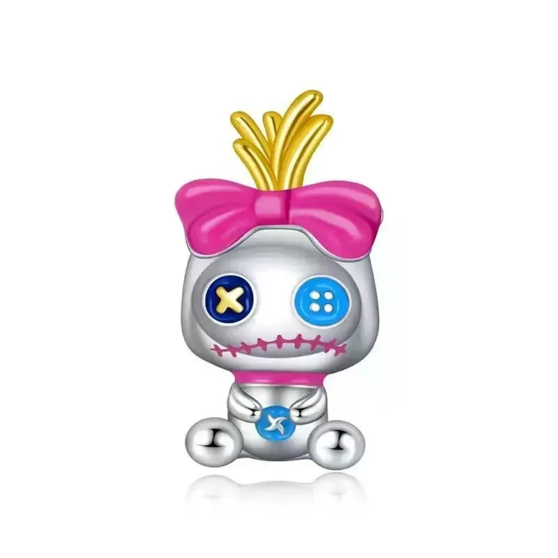Hot selling 925 sterling silver Disney cartoon wizard charm bead pendant, suitable for original DIY bracelet, women's birthday