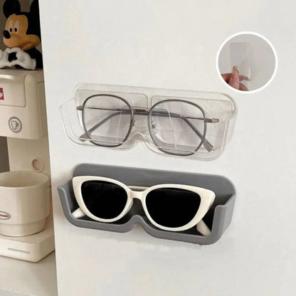 Eyeglasses Organizer Rack Wall Mounted Sun-glasses Display Holder Wardrobe Decoration Storage Box Sunglass Organizer