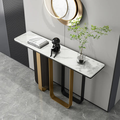 Italian Luxury Console Table Modern Minimalist Glam Premium Console Table For Hallwy Entrance Woonkamer Tafel Furniture