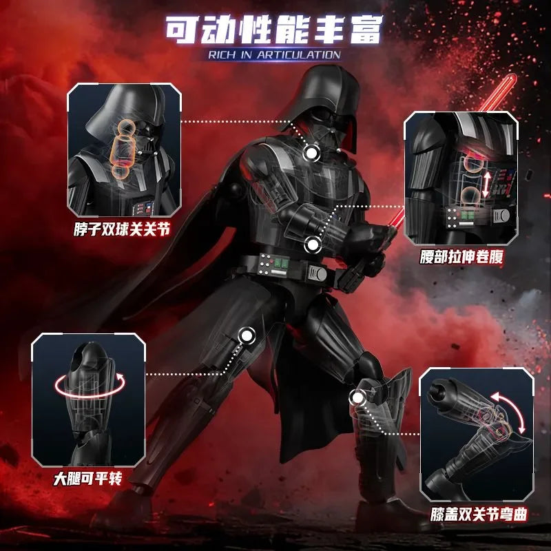 Original Blokees Star Wars Galaxy Version 02 Dark Side Series Blind Box Poseable Model Kits Action Figure Toy Collect Boy Gift