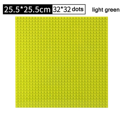 City Road Street Baseplate Straight Crossroad Curve T-Junction Building Blocks Base Plates Construction for Children Kids