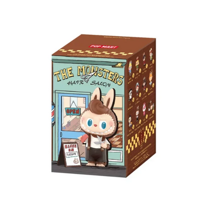 POPMART LABUBU THE MONSTERS HAIR SALON Series Blind Box Anime Action Figure Guess Bag Ornament Figurines Desktop Dolls Model