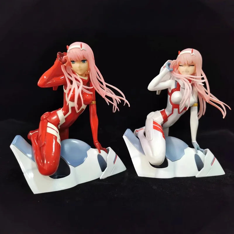 16CM Darling In The Franxx Zero Two 02 Action Figure Model Toys Desktop Ornament Decoration Collectible Toys Statue Gifts