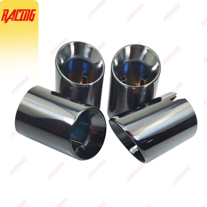 4 Pcs Exhaust Tips For BMW F87 M2 M2C F80 M3 F82 F83 M4 F10 M5 F12 F13 M6 Stainless Car Accsesories Muffler Tail Tips Modify