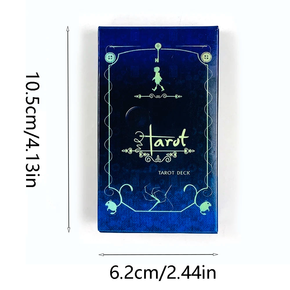The OTHER Tarot Cards 78 Pcs Tarot Deck The Key That Opens The Door To The Coraline World, Great For Meditation & Party Games