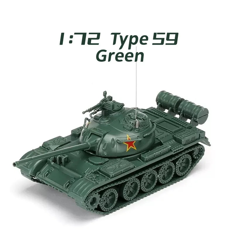 4D 1/72 Tank Assembly Puzzle Model Infantry Fighting Vehicle Military Tractor Artillery Boys' Toys