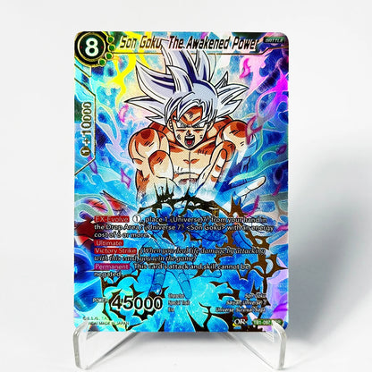 Dragon Ball Super Masters Secret Special God Rare Gogeta Goku Frieza Vegeta Gohan Proxy Collection Foil Texture Anime Game Cards