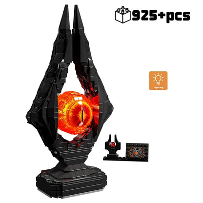 Creative New Allfather's Eye  Dark Model Building Blocks Kit  Desktop Decoration DIY Toys For Kids Holiday Gifts Birthday Gifts