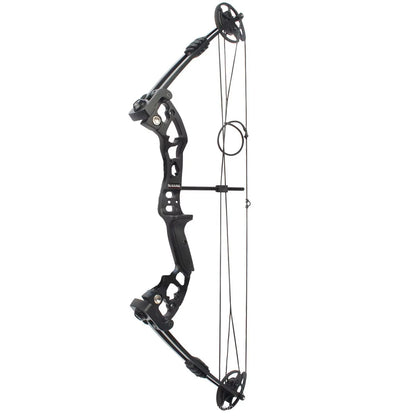Powerful Compound Bow Metal Shooting Catapult Continuous Fire Magazine Steel Ball  for Right Hand  Single String Bow