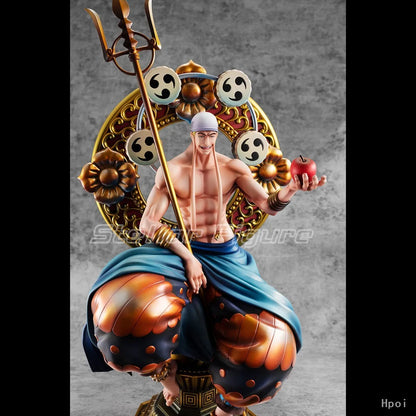 【SF】In Stock MegaHouse Portrait.Of.Pirates POP ONE PIECE Eneru Figures Gift Model Collection