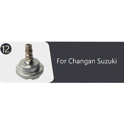 1PCS Automotive Master Cylinder Brake Bleeder Cap Adapter for Manual, Pneumatic Brake Fluid Bleeder,Brake Power Fluid Bleeding