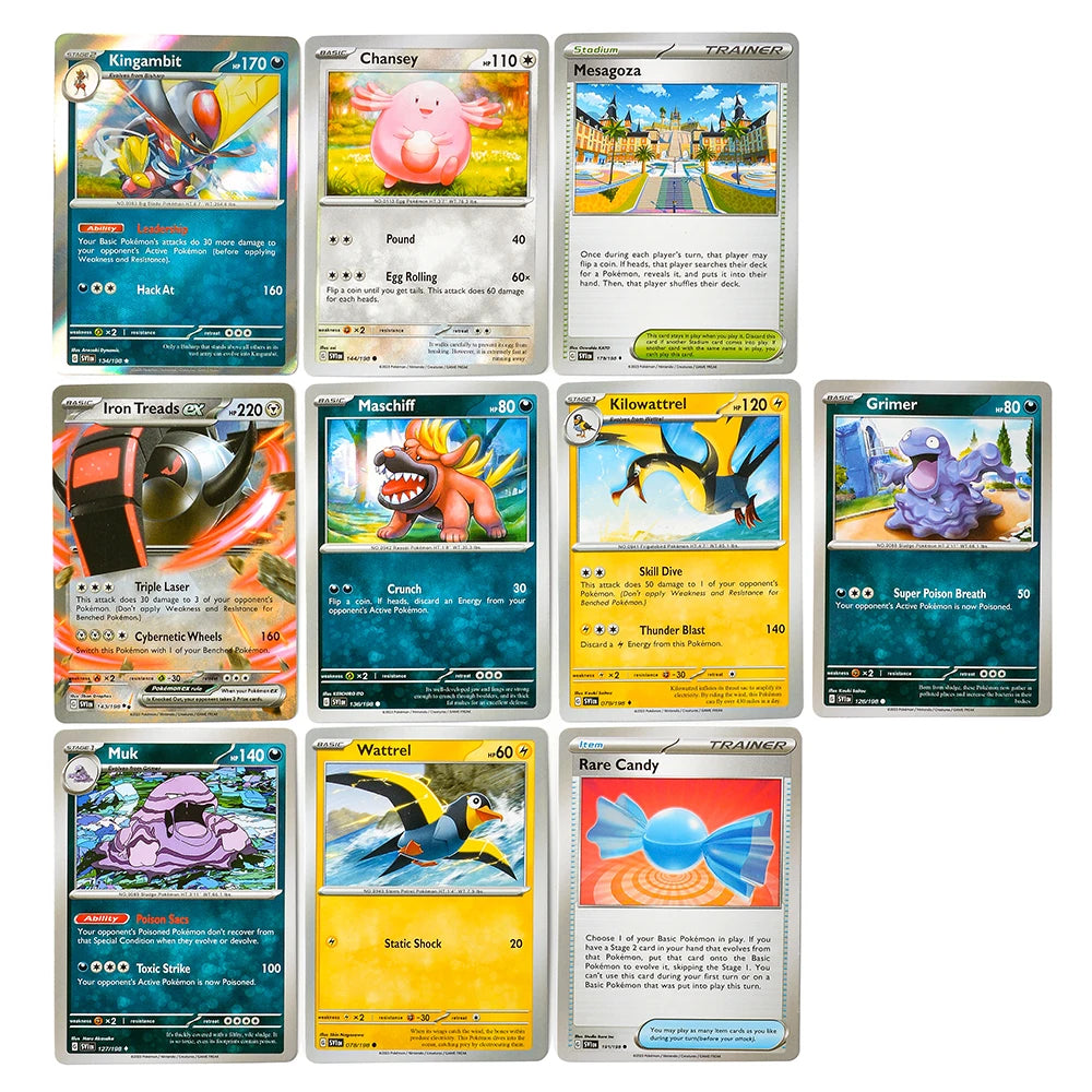 360Pcs English Pokémon TCG: Scarlet Violet Box Pokemon trade card 36 Pack Box