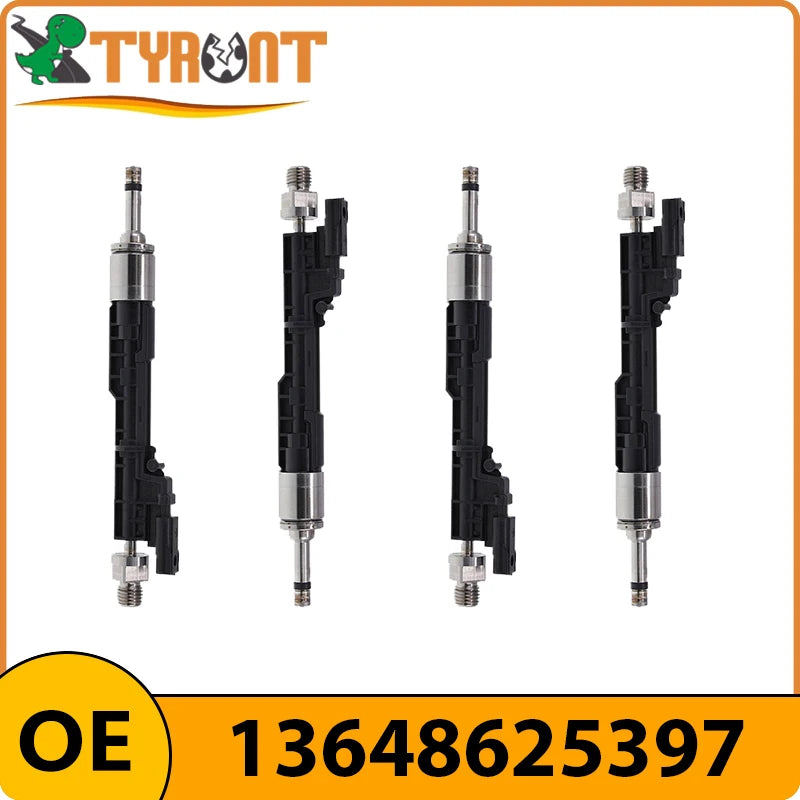 4pcs 13648625397 TYRNT Nozzle Fuel Injector For BMW F20 F30 F10 F07 F11 F06 F02 E84 F25 F26 F15 F16 E89 M3 M4 X1 X3 X4 X5 X6 Z4