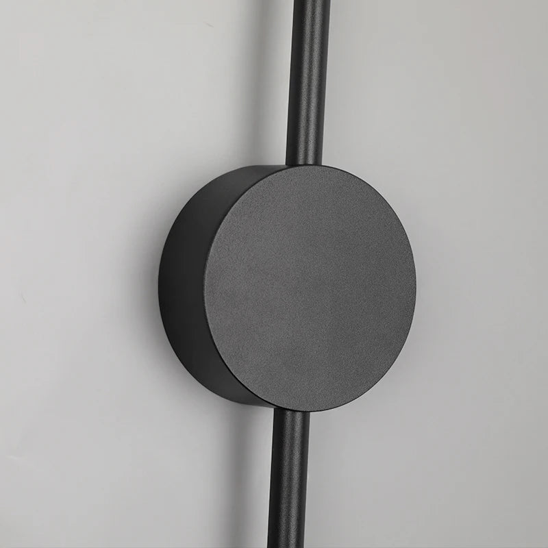 Wall Lamp Bedroom Wall Light Modern Long LED Light Black I-Shaped Living Room Corridor Interior Lighting Home Decor Lighting