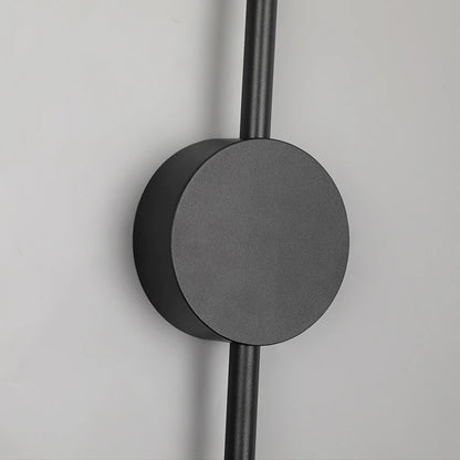 Wall Lamp Bedroom Wall Light Modern Long LED Light Black I-Shaped Living Room Corridor Interior Lighting Home Decor Lighting