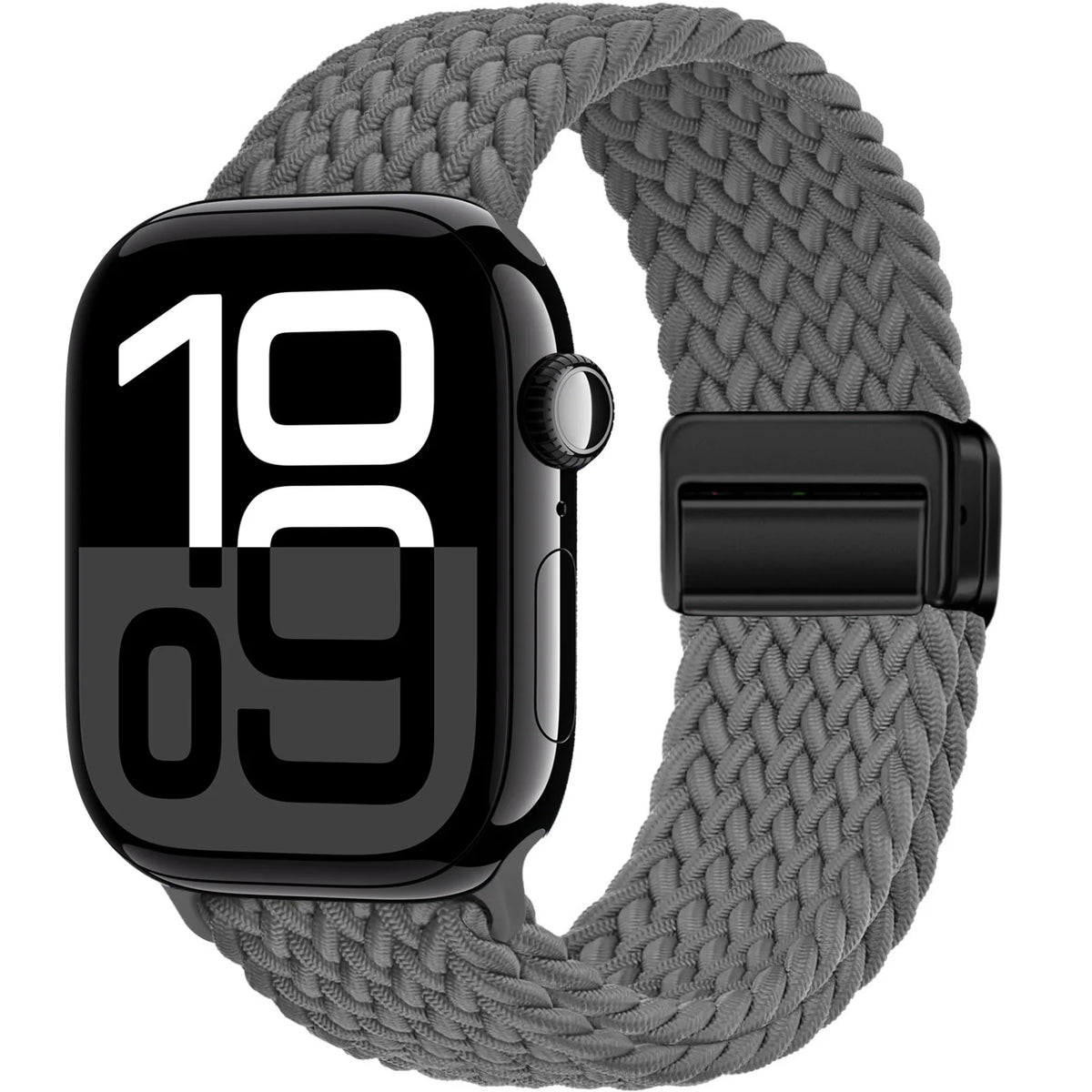 Braided Band For Apple Watch Strap 44mm 40mm 45mm 46mm 49mm 41mm 38 Magnetic Nylon Bracelet iWatch series se 7 6 8 9 10 Ultra 2