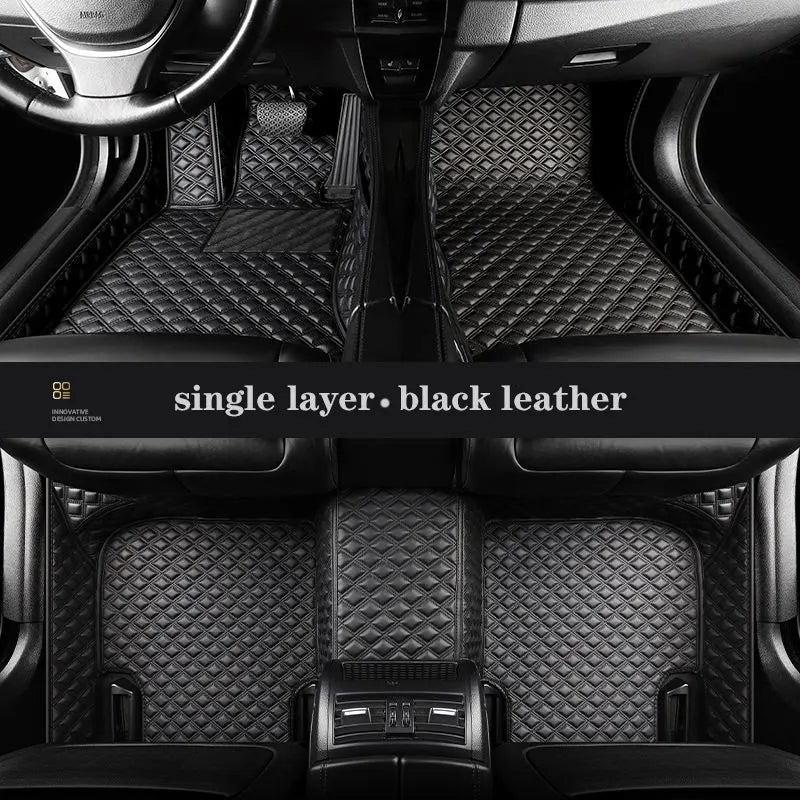 Car Floor Mats for Porsche Macan 2014 2015 2016 2017-2026 Custom Auto Foot Pads Automobile Carpet Cover Interior Accessories