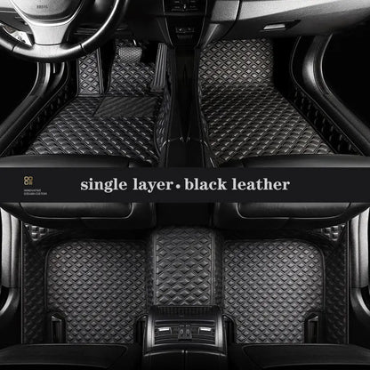 Car Floor Mats for Porsche Macan 2014 2015 2016 2017-2026 Custom Auto Foot Pads Automobile Carpet Cover Interior Accessories