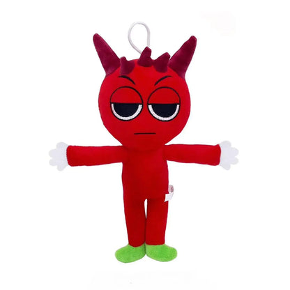 Sprunki Plush Toys Sprunki Plush Doll Sprunki Game Cartoon Pillow Kids Birthday Gifts Stuffed Dolls Christmas Gift