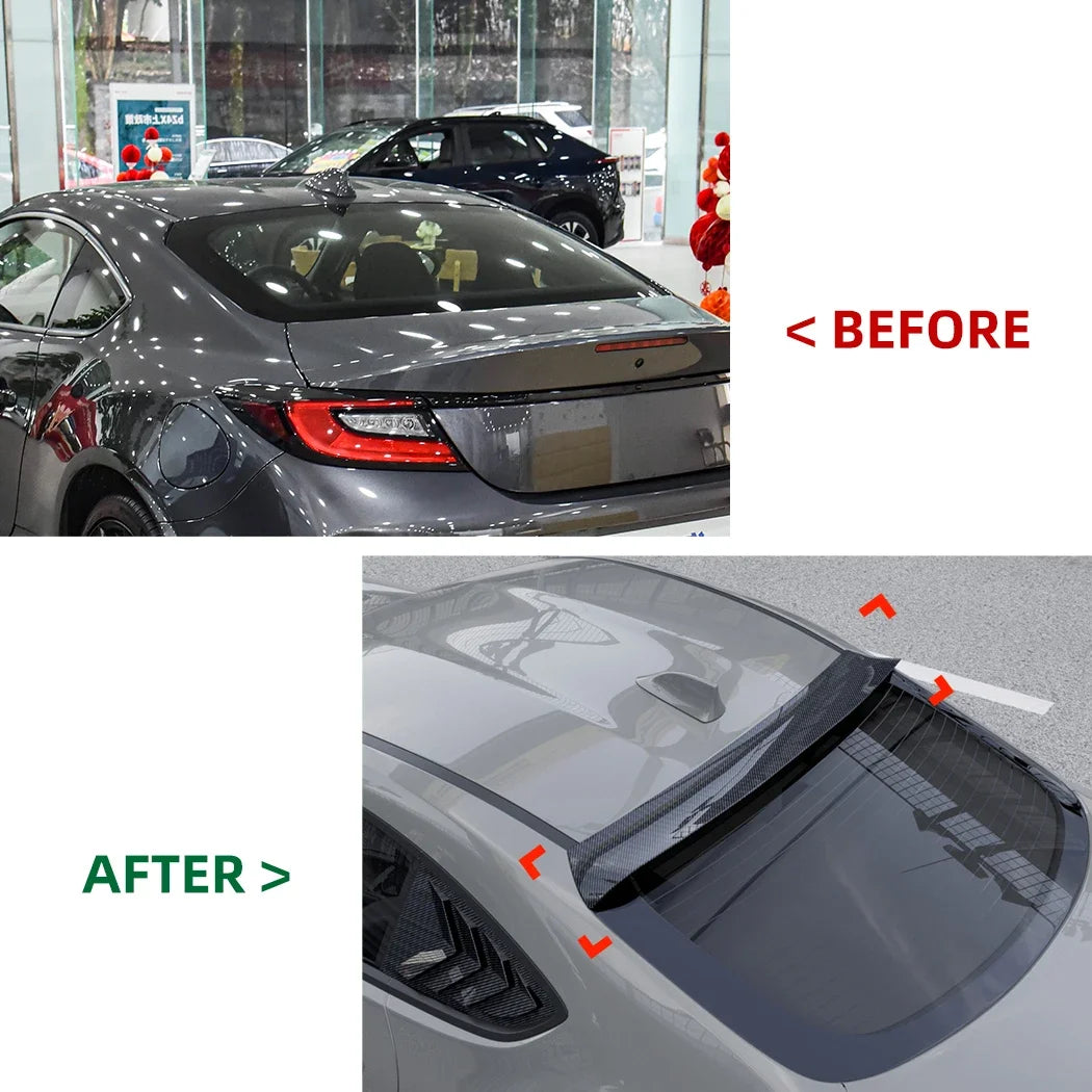 For Toyota GR86 2022+Car Roof Spoiler Rear Trunk Spoiler Rear Tail Wings Body Kit Modification Accessories Tuning Auto Parts