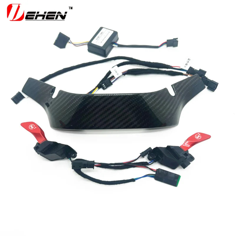 Carbon fiber Steering Wheel  M1 M2 Button Switch module Sport Mode Switching For BMW G20 G22 G26 G42 G30 G32 G01 G02 G05 G14 G12