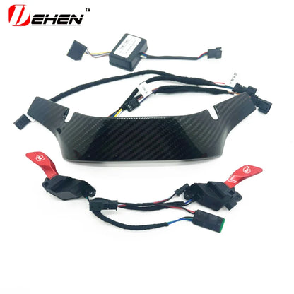 Carbon fiber Steering Wheel  M1 M2 Button Switch module Sport Mode Switching For BMW G20 G22 G26 G42 G30 G32 G01 G02 G05 G14 G12