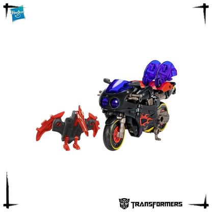 Official First Edition Hasbro Transformers Shattered Glass Flamewar Fireglide Action Figure Decepticon Collection Toy