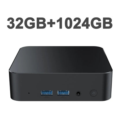 2026 New Intel Core I9 10980HK Mini PC Windows 11 Pro 32GB+2TB Ultra Compact Silent Desktop Computer Dual HDMI Business Office