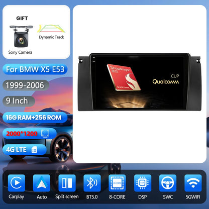 Android 16 Carplay Auto 2K Screen Car Radio Multimedia Player For BMW M5 E39 1995-2006 E53 X5 M5 2din Autoradio Stereo Head Unit