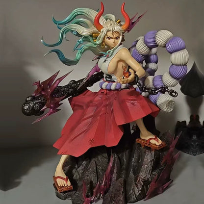 One Piece Yamato Ny Gk Figure Anime Collectible Statue Desktop Decoration Ornament Collection Display For Anime Fans