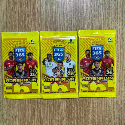 2026 Season Panini FIFA 365 Adrenalyn XL WORLD TOP CLUBS TEAMS PLAYERS Trading Collection Card Fan Gift