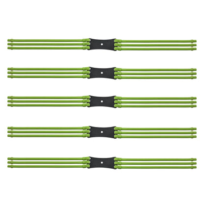 New Card Ball Rubber Bands Outdoor Slingshot Shooting Rubber Bands Hunting Recreational Toys Highly Elastic Tubular Rubber Bands