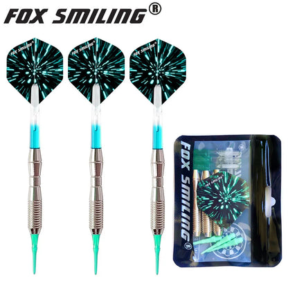 Fox Smiling 3PCS 18g Soft Darts With Nylon Darts Tips And Shafts