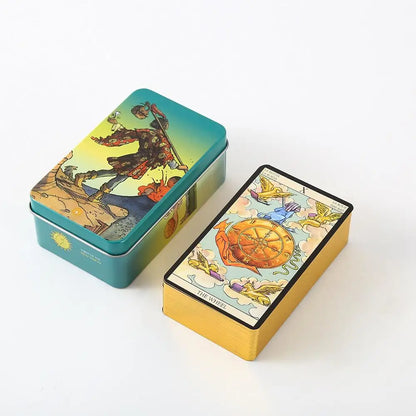 10*6 cm New Vision Tarot in A Tin