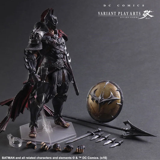 Batman Spartan Warrior Action Figure Dc Comics Variant Play Arts Kai Collectible Model Statue Anime Figure Gift For Fans