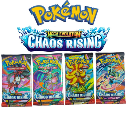 100PCS Pokémon TCG: Mega Evolution-Pitch Black Booster Display Box Prismatic 151 Evolutions English Battle Cards Game Cards