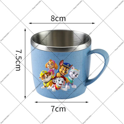 Paw Patrol Portable Stainless Steel Coffee Mug Chase Skye Cartoon Anime Pattern Printed Water Cup Household Couples Milk Cups