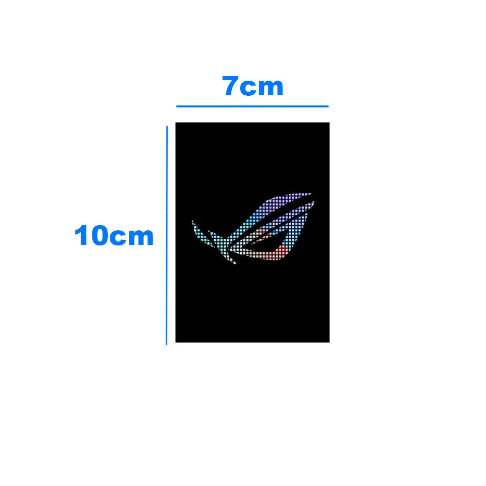 MOD PC Case/GPU/SSD ARGB Lighting Panels 5V 3pin AURA SYNC,ROG Gaming Cabinet Decoration Plate
