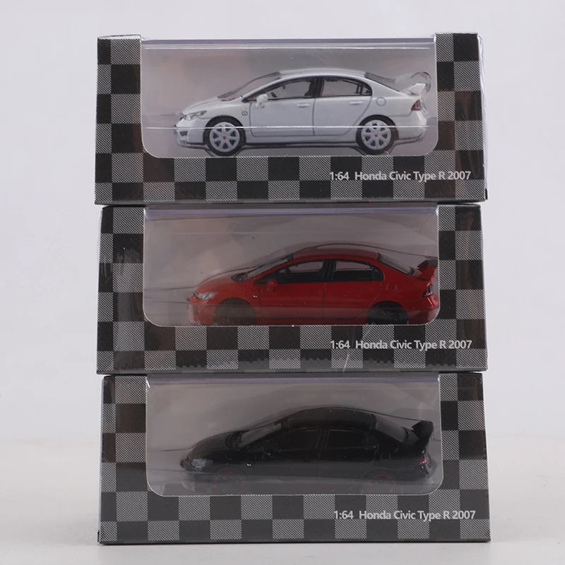 DCT 1:64 Honda Civic Type-R Sedan FD2 Alloy Model Car