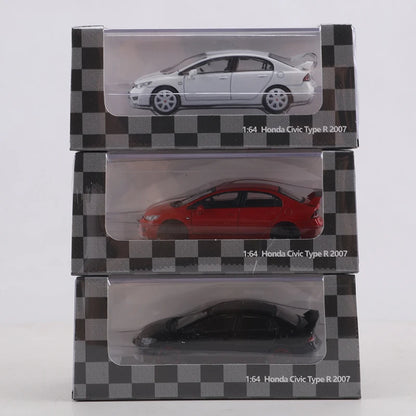 DCT 1:64 Honda Civic Type-R Sedan FD2 Alloy Model Car