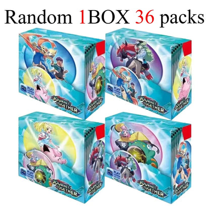 new model English 36 Packs Pokémon TCG: Scarlet & Violet Etsncelles Evoving Skies 151 BATTLE Flames Booster Box Battle  Card